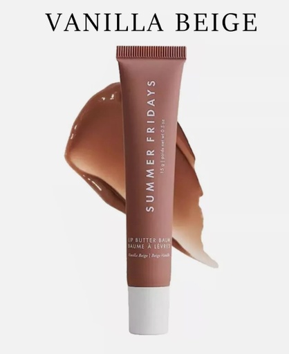 [850004852354] Summer Fridays Lip Butter Balm - Vanilla Beige