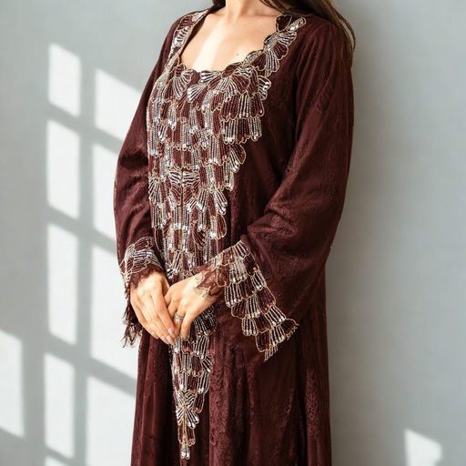 Cape Design Eid Dress 