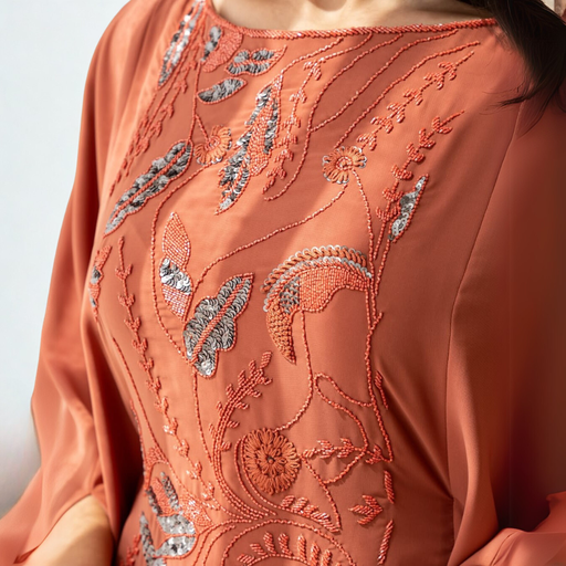 Cape Design Dress