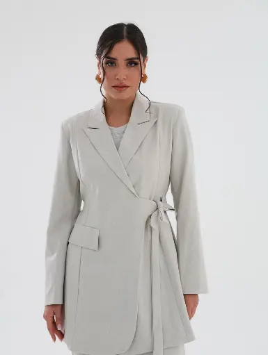 By Wafa Humaid Blazer and Trouser Set