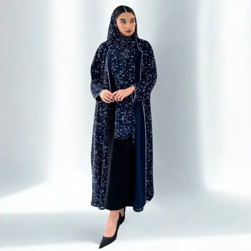 Shades & Black Abaya