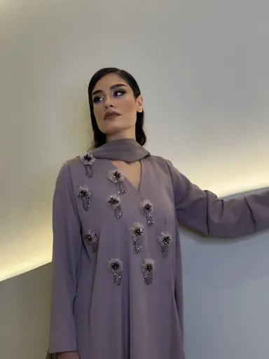 Moon Design Abaya