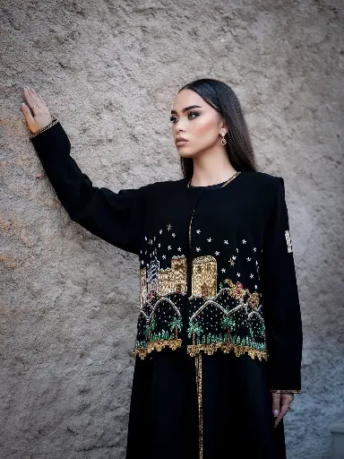 عباية إن إم مع معطف