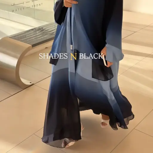 Shades and Black Abaya