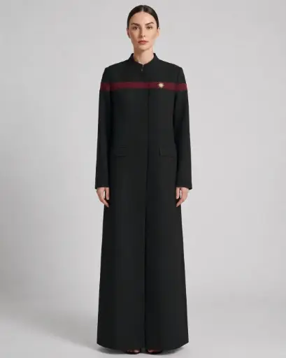 Lapel Abaya