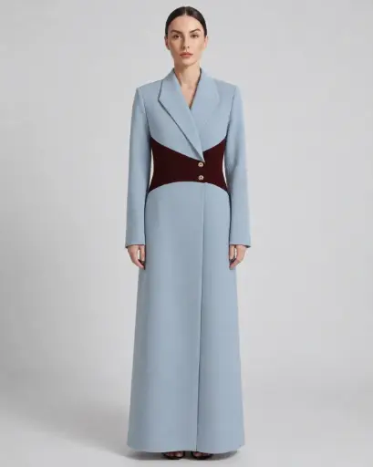 Lapel Abaya