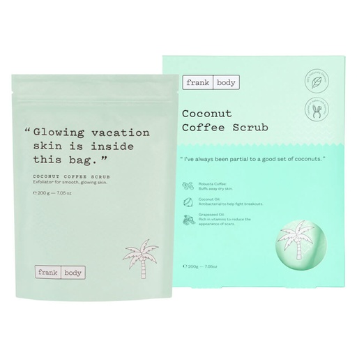 [9351134005913] Frank Body Coconut Coffee Scrub 200g
